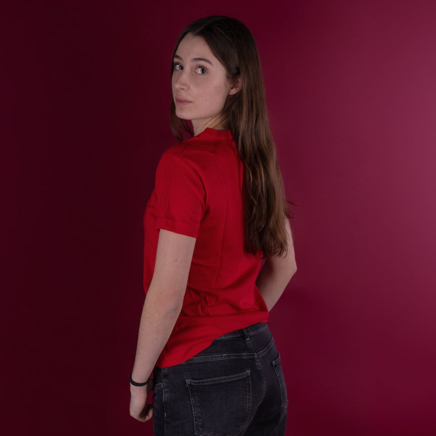 FanShirt_TSVBayer04Leverkusen_Damen_Rot_Back