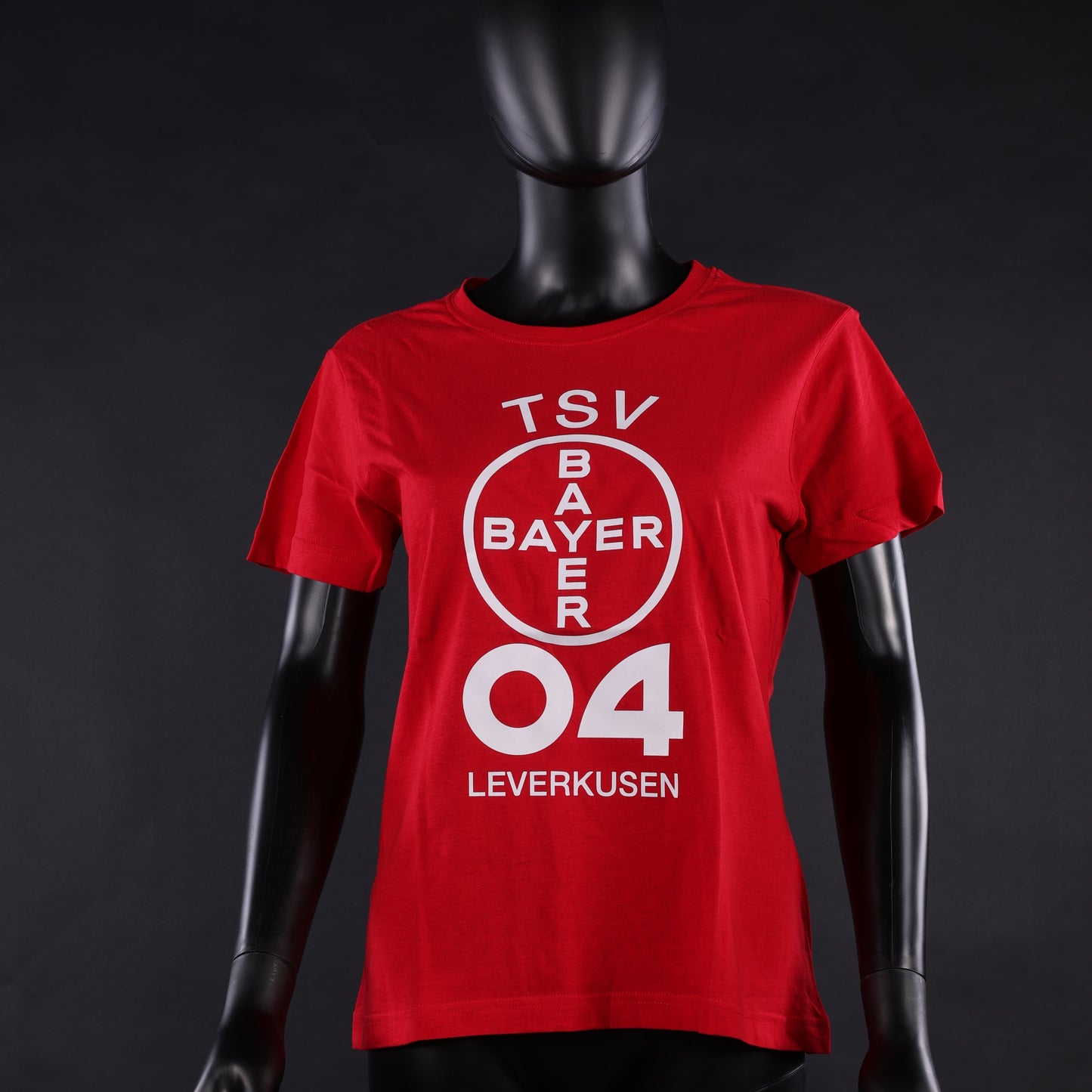 Rotes Fan-Shirt - Damen